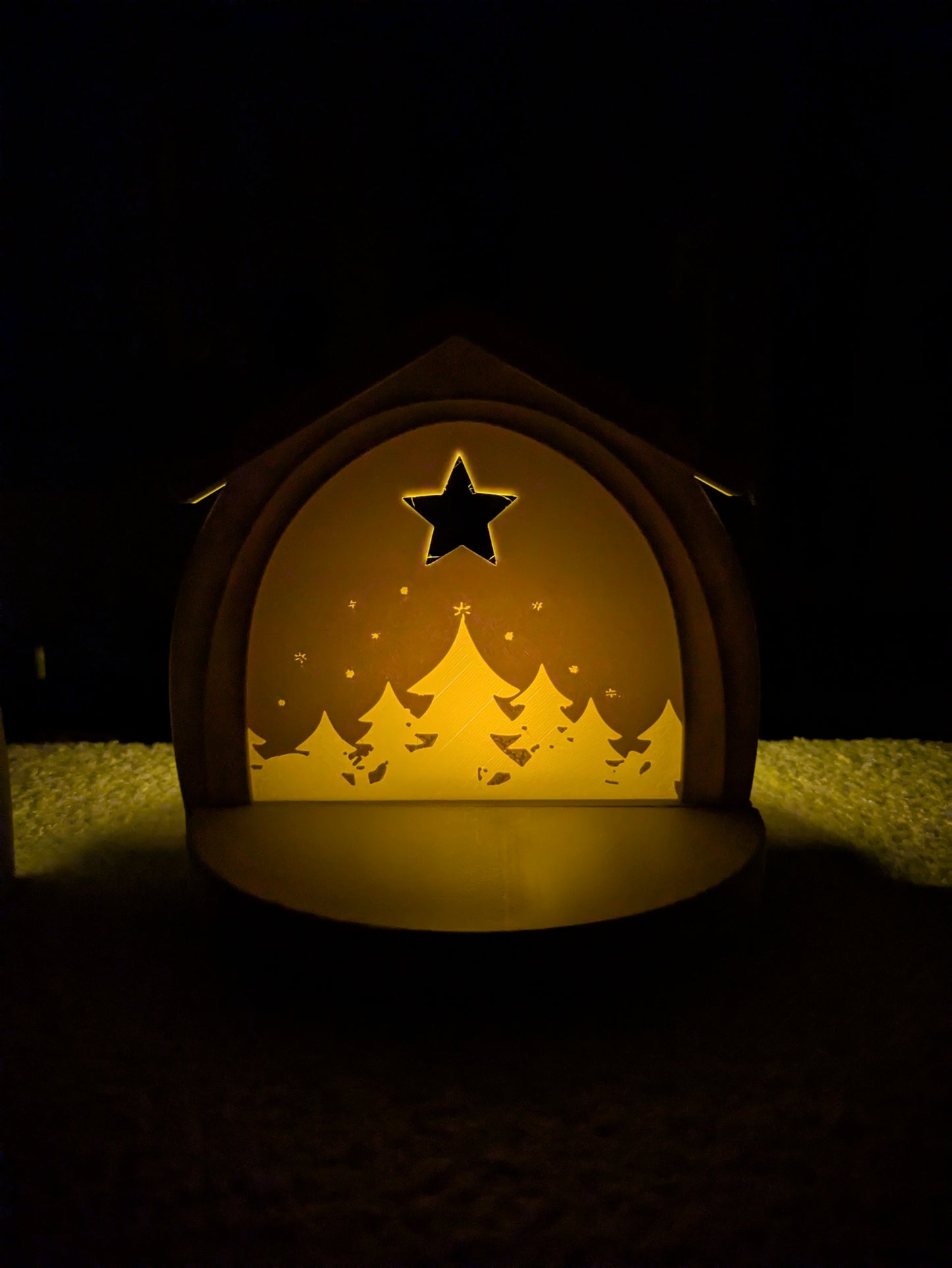 Light-Up Nativity Scene