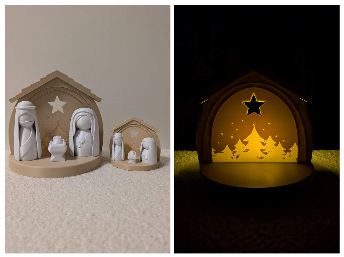 Light-Up Nativity Scene