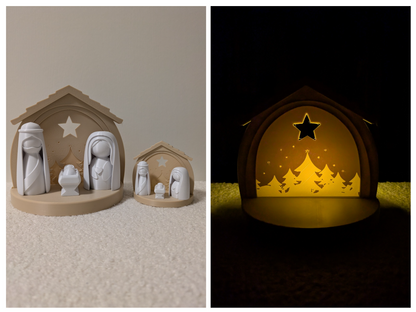 Light-Up Nativity Scene