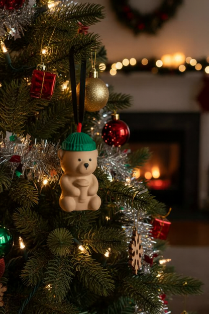 Starbucks Bearista-Inspired Keychain/Ornament with Hidden Stash